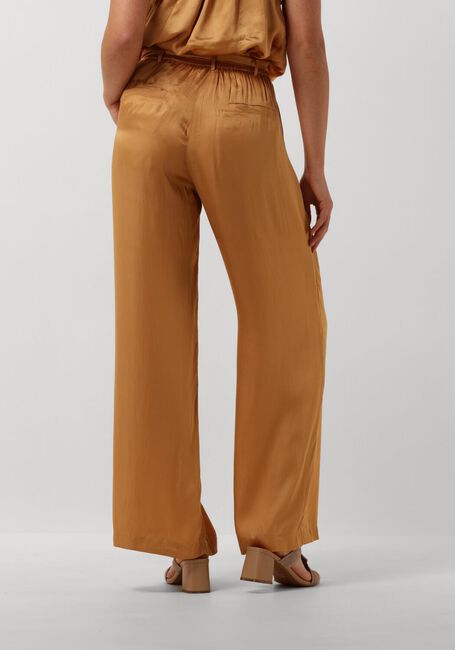 SUMMUM Pantalon PANTS SOLID SATIN en camel - large