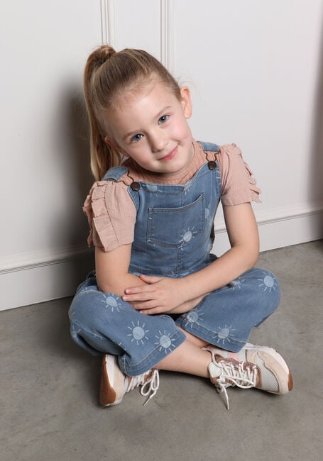 NONO T-shirt KATHLEEN TSHIRT WITH FANCY CONTRAST SLEEVES Sable - large