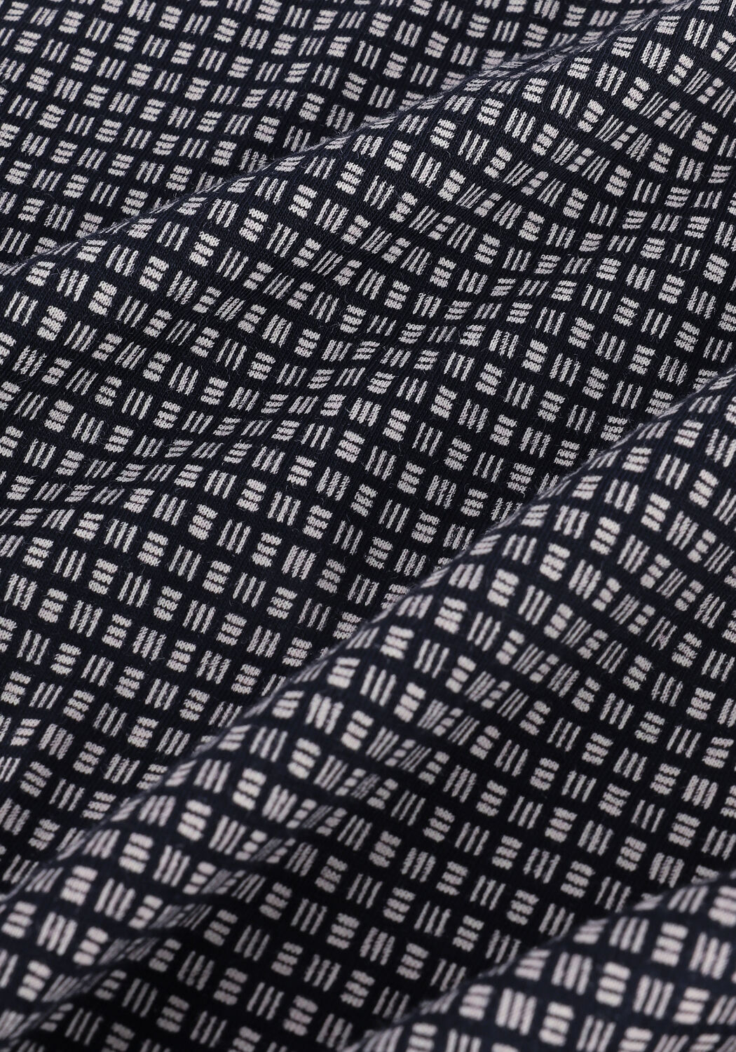 BOSS T-shirt TEOMETRIC Bleu fonc&eacute; - large