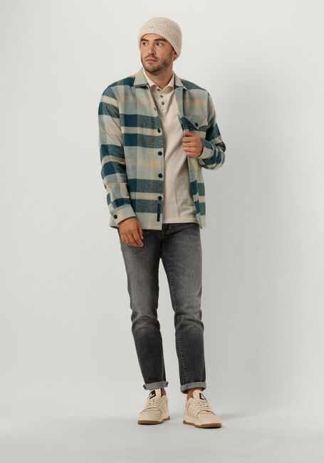 BUTCHER OF BLUE Surchemise MARVIN CHECK OVERSHIRT en vert - large