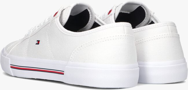 Witte TOMMY HILFIGER Lage sneakers CORE CORPORATE VULC - large