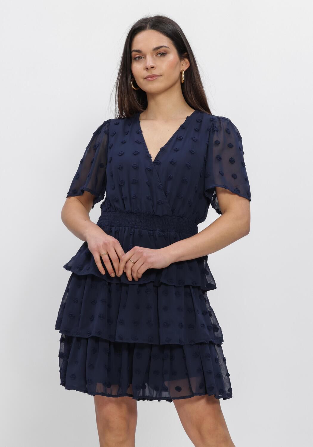 Y.A.S. YASDOTTIE SS DRESS Robes en bleu - large