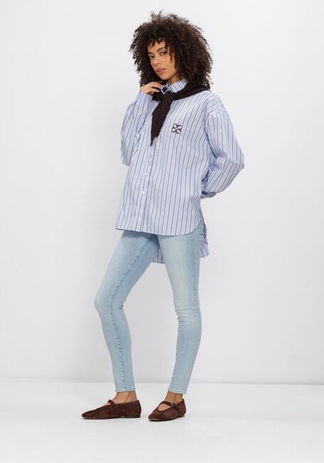 Blauwe CALVIN KLEIN Slim fit jeans HIGH RISE SKINNY - large