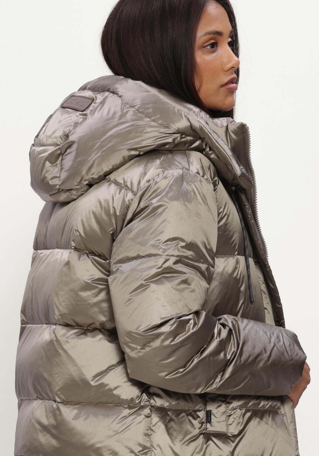 MOS MOSH Veste matelass&eacute; MMJILLY METALLIC DOWN JACKET M&eacute;tallique - large