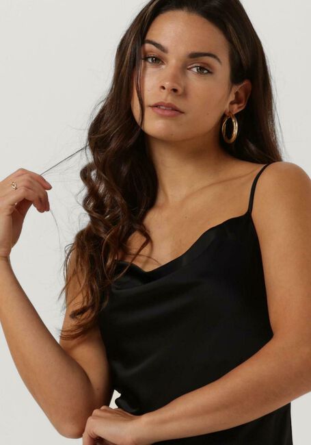 Y.A.S. Mini robe YASDOTTEADRAPE STRAP MINI DRESS en noir - large