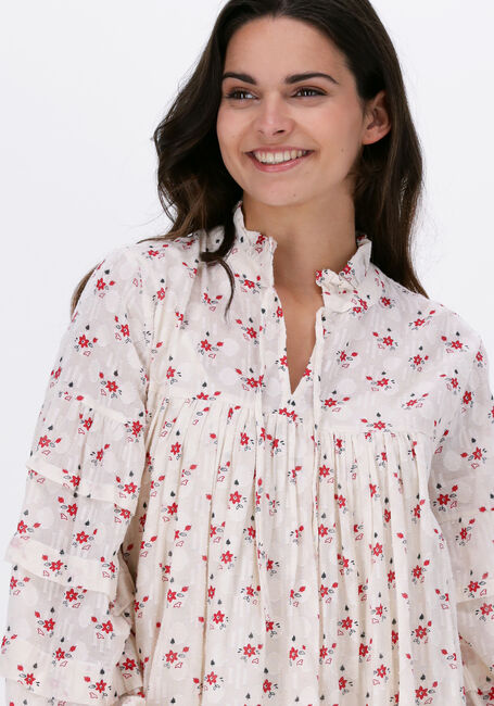 Gebroken wit LOLLYS LAUNDRY Mini jurk GEORGIA - large