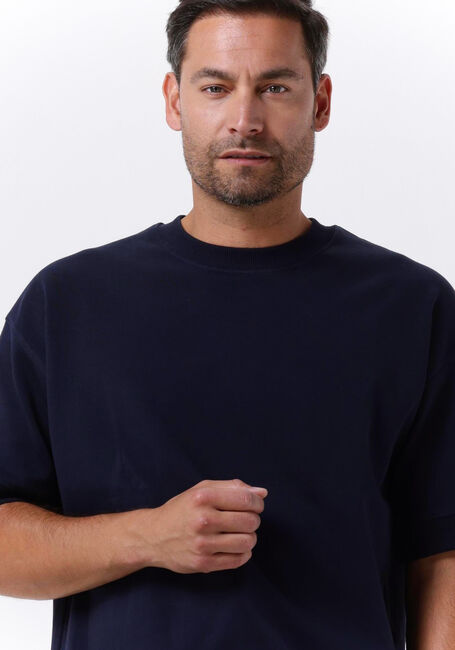 SELECTED HOMME T-shirt SLHOVERSIZECORTON SS O-NECK TEE W en bleu - large