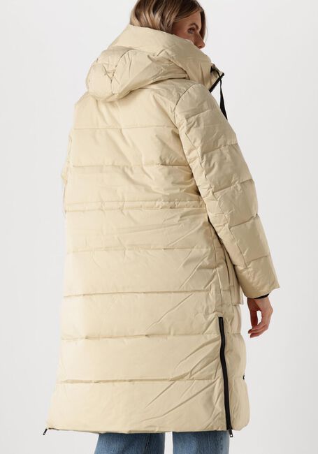 Beige MSCH COPENHAGEN Gewatteerde jas MSCHPAVINARIA ZIP JACKET - large