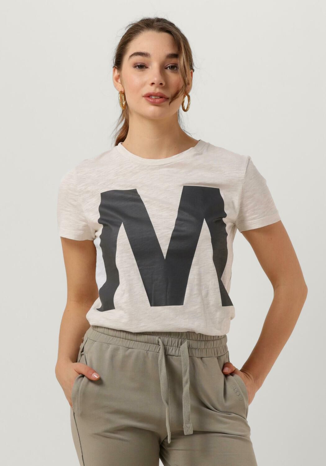 Gebroken wit shirt dames sale
