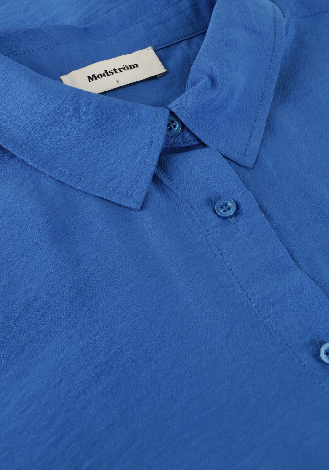 Blauwe MODSTR&Ouml;M  CHRISTOPHER MD SHIRT - large