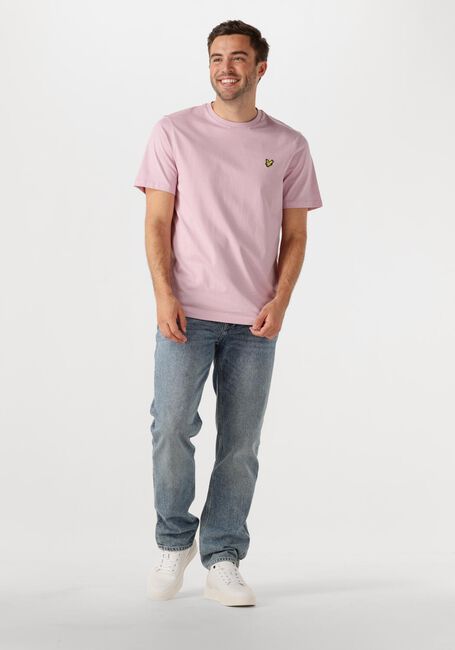 Roze LYLE & SCOTT T-shirt PLAIN T-SHIRT - large