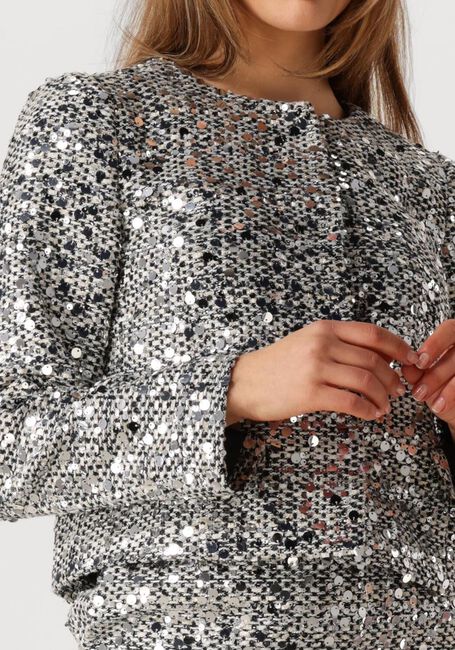 CO'COUTURE Jack BOUCLE CC SEQUIN COCKTAIL JACKET en noir - large