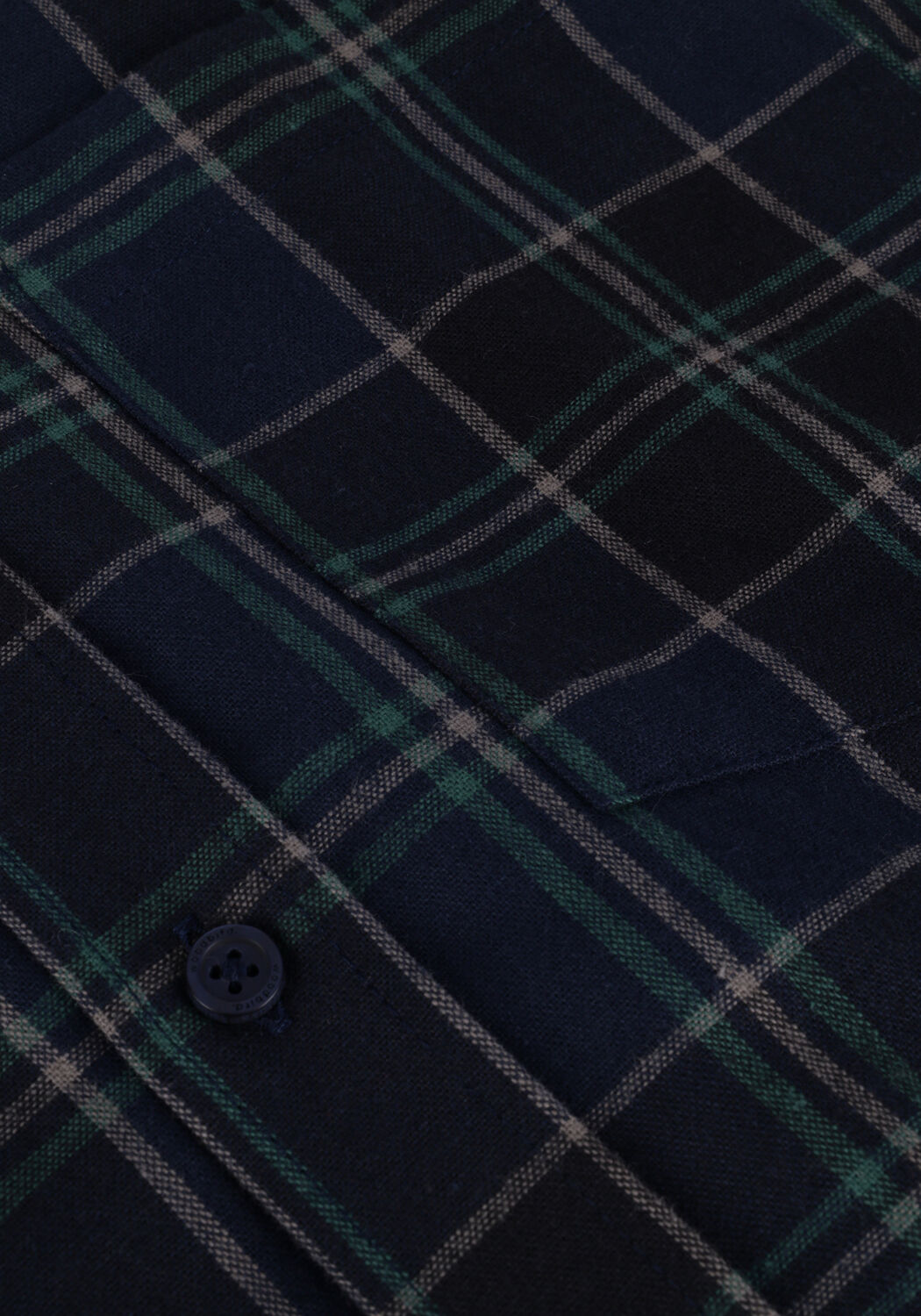 WOODBIRD Surchemise FLING CHECK SHIRT Bleu fonc&eacute; - large