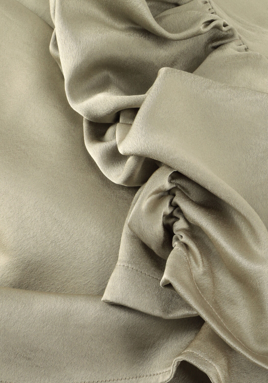 Groene NOTRE-V Maxi jurk NV-HENTE - large