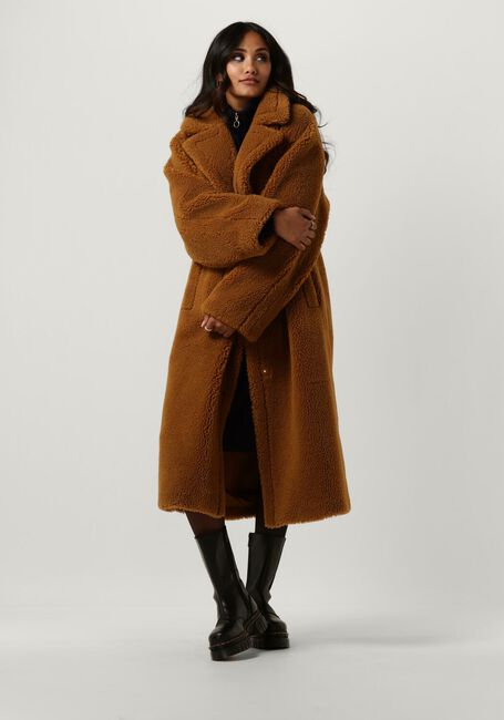 Camel STAND STUDIO Teddy jas MARIA COAT - large