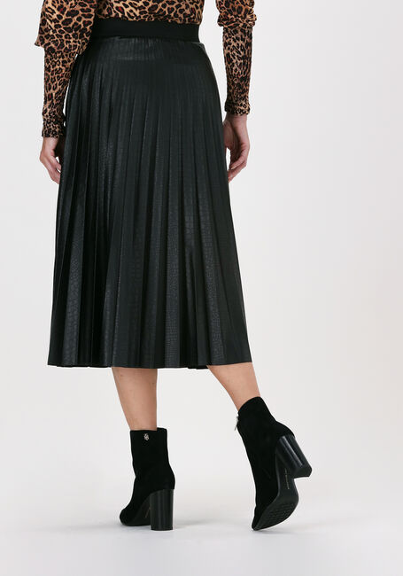JANSEN AMSTERDAM Jupe midi SKIRT PLISSE en noir - large