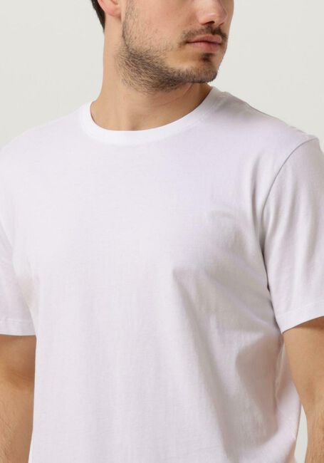 Witte SELECTED HOMME T-shirt SLHASPEN SS O-NECK TEE NOOS - large