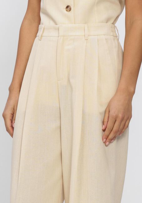 GRACE & MILA Pantalon large SS2613012 Cr&egrave;me - large