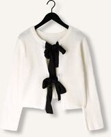 OBJECT OBJPARVI SATEEN BOW KNIT CARDIGAN OBJECT OBJPARVI SATEEN BOW KNIT CARDIGAN - medium