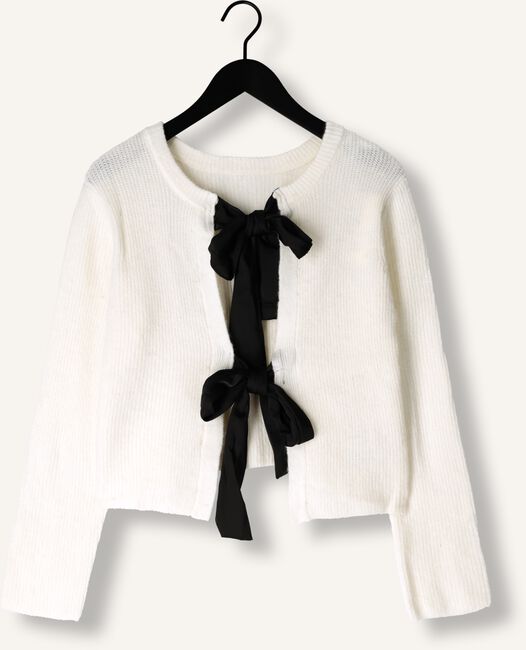 OBJECT OBJPARVI SATEEN BOW KNIT CARDIGAN OBJECT OBJPARVI SATEEN BOW KNIT CARDIGAN - large