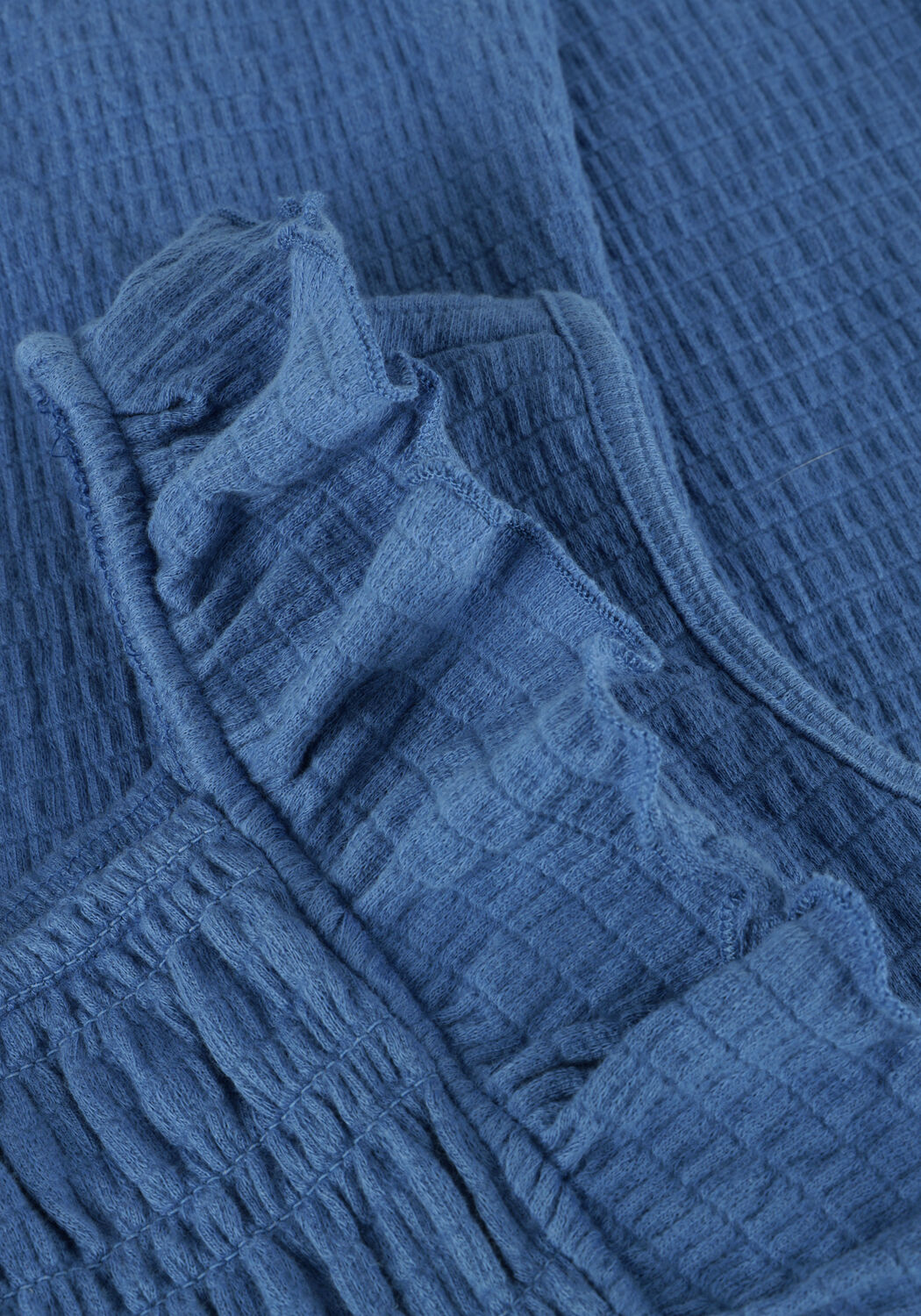 Blauwe DAILY7  JUMPSUIT RUFFLE - large