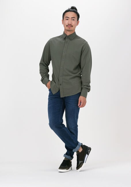 TIGER OF SWEDEN Chemise d&eacute;contract&eacute; FENALD Vert fonc&eacute; - large