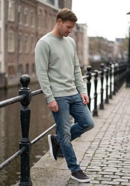 Blauwe CAST IRON Slim fit jeans VALVER REGULAR - large