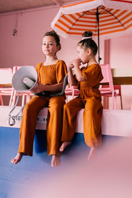 Bruine JACKY SUE Jumpsuit LUNA JUMPSUIT - large