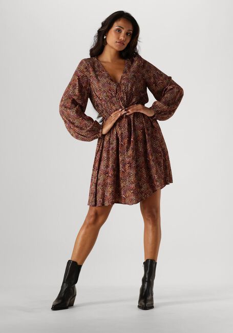 YDENCE Mini robe DRESS JAELY en marron - large