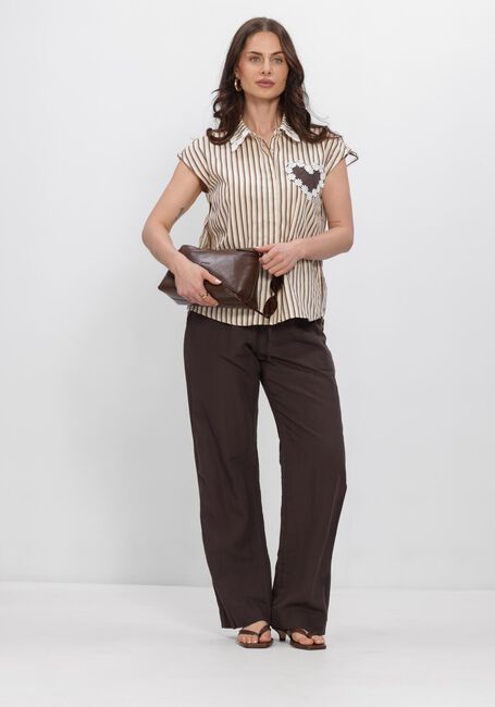 YDENCE BLOUSE EMI Blouses en marron - large