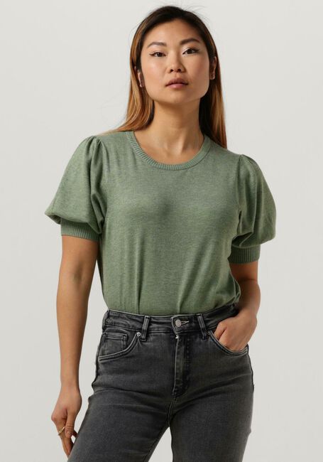 MINUS Haut LIVA KNIT TEE en vert - large