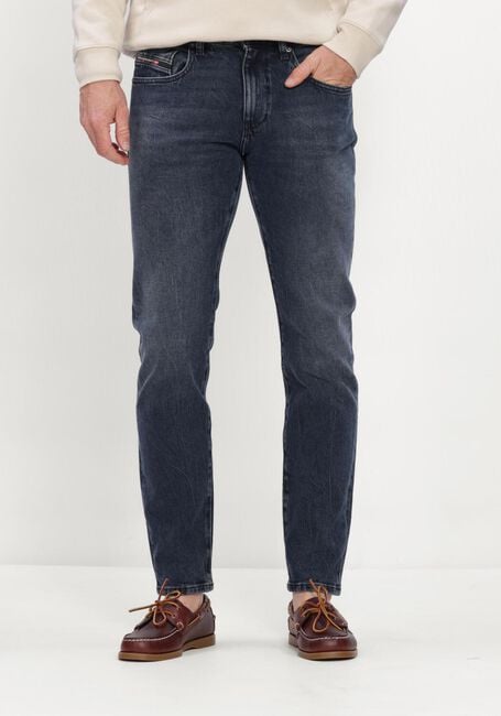 DIESEL Straight leg jeans 2019 D-STRUKT Bleu fonc&eacute; - large