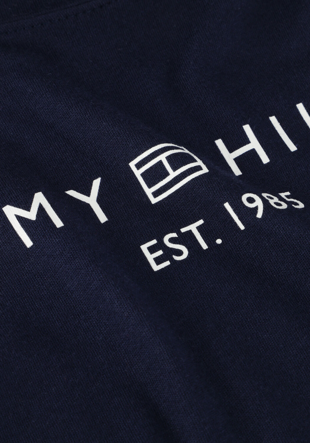 TOMMY HILFIGER T-shirt REG CORP LOGO Bleu fonc&eacute; - large