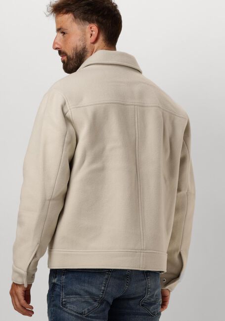 CALVIN KLEIN Jack WOOL BLEND JACK en beige - large