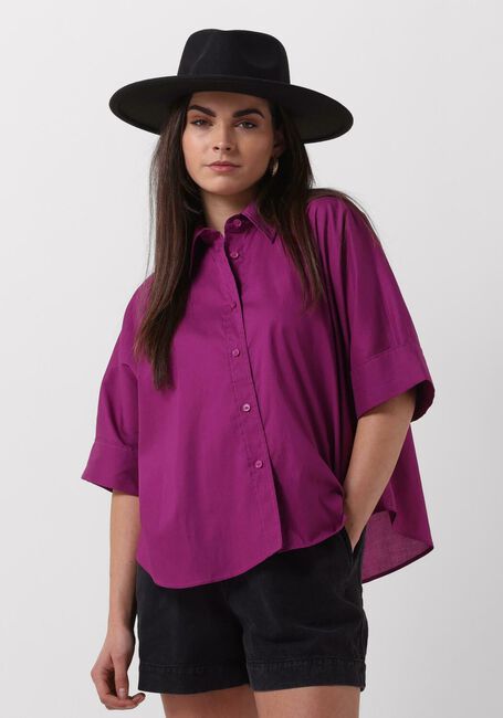 VANESSA BRUNO BOBBY CHEMISE MC Blouses en violet - large