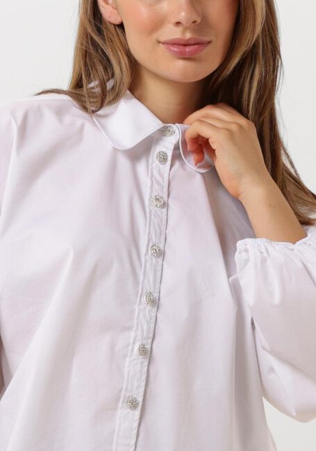 Witte CO'COUTURE  COTTON CRISP CHRISTEL SHIRT - large