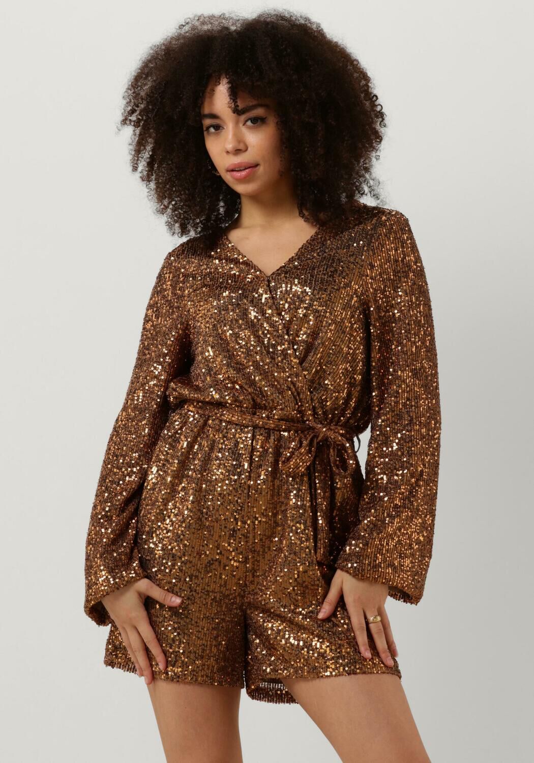 Glitter jumpsuit kort clearance