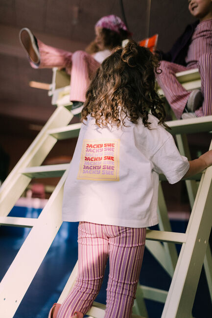 Gebroken wit JACKY SUE T-shirt JS TEE - large