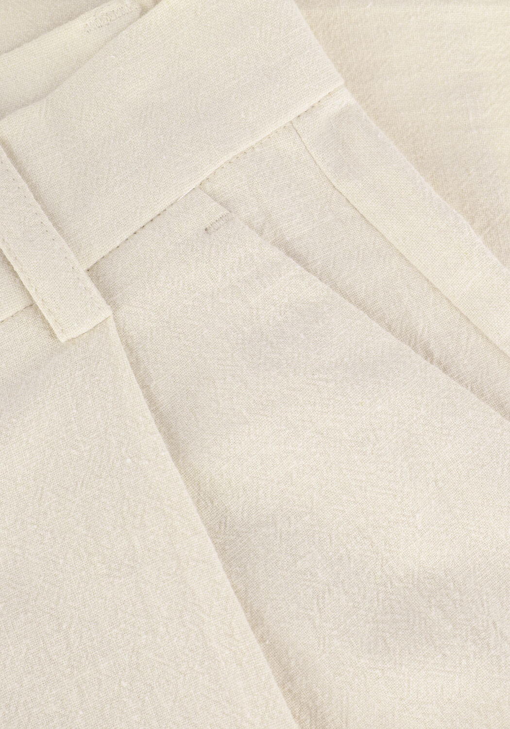 Beige SELECTED WOMEN Broeken/jumpsuits SLFMALVINA-IDA WH - large