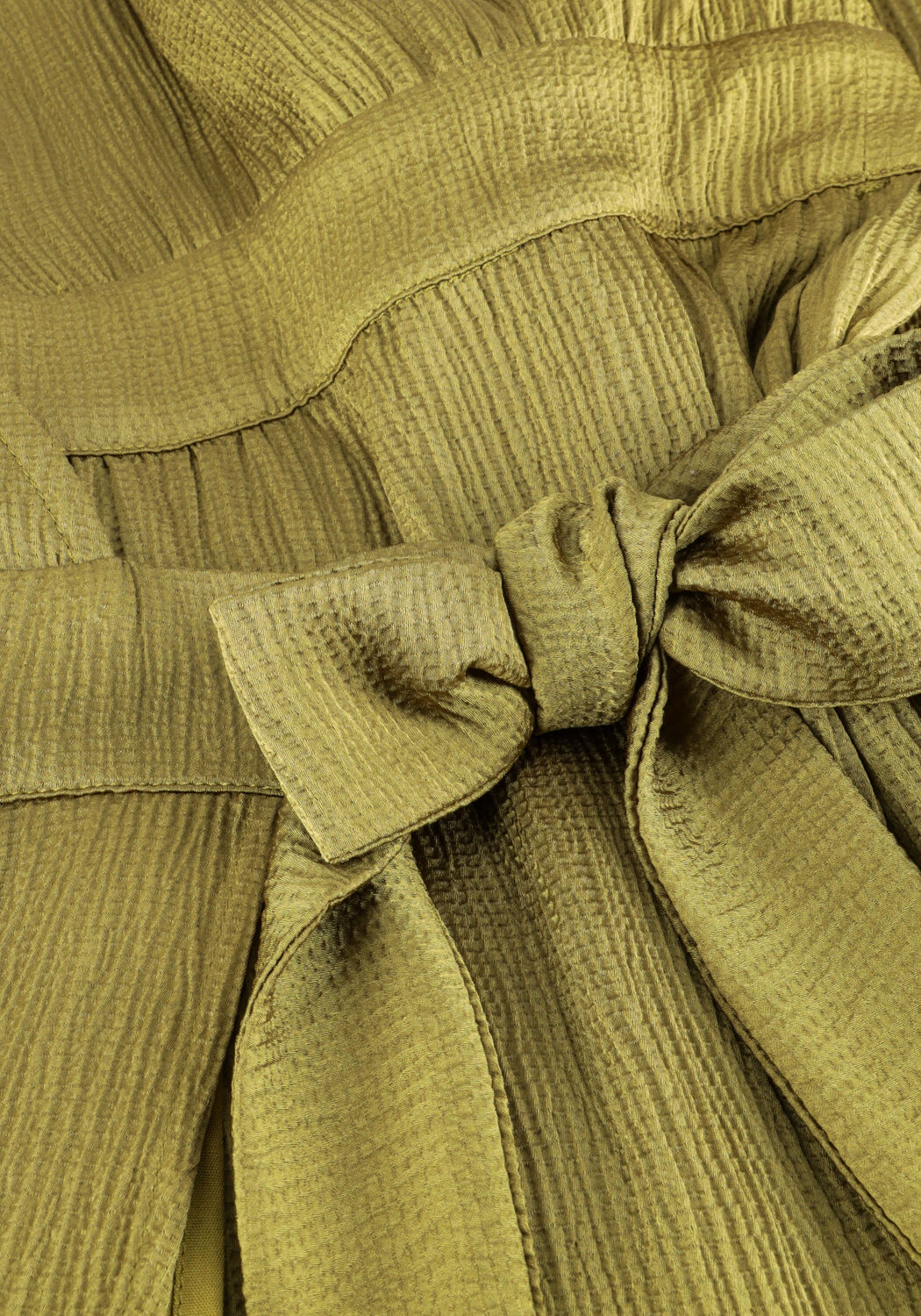 Groene SUNCOO Midi jurk CESARIA - large