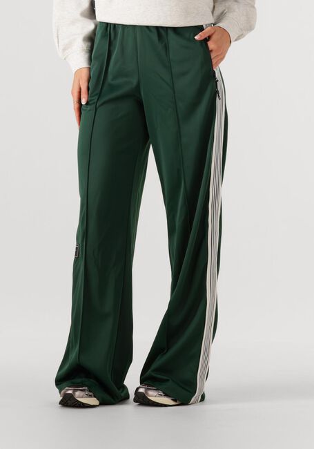 Donkergroene HAUTE L'AMITIÉ Flared broek BAGGY TRACK TALL PANTS - large