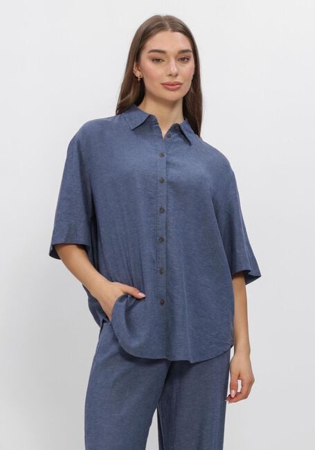 MSCH COPENHAGEN MSCHVIANA GINIA 3/4 SHIRT Blouses en bleu - large