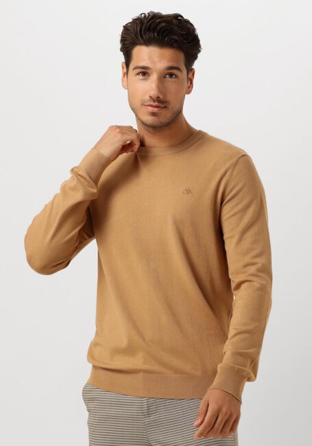 SCOTCH & SODA Pull VISCOSE PULLOVER CREWNECK en camel - large