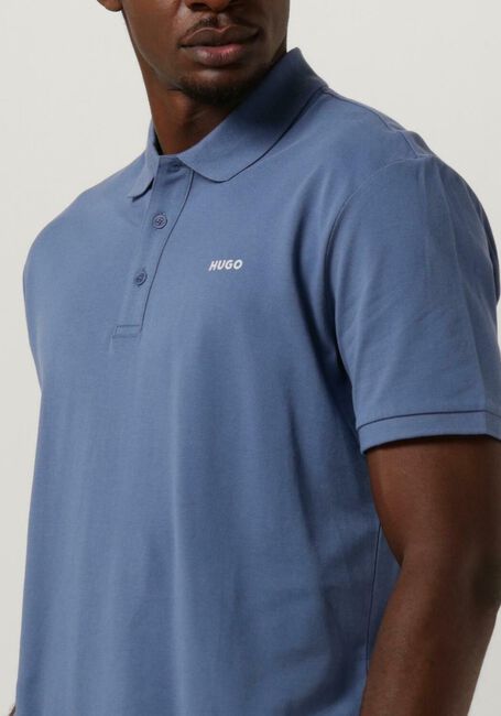 Blauwe HUGO Polo DONOS222 - large