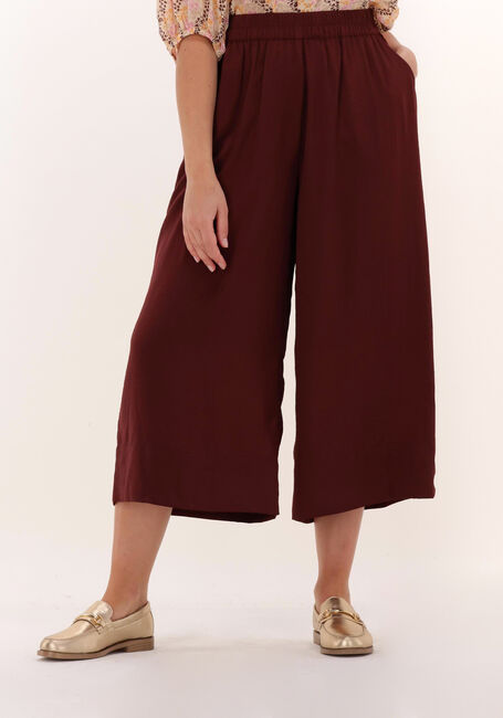 SECOND FEMALE Pantalon large MINGA NEW TROUSERS Bordeaux - large
