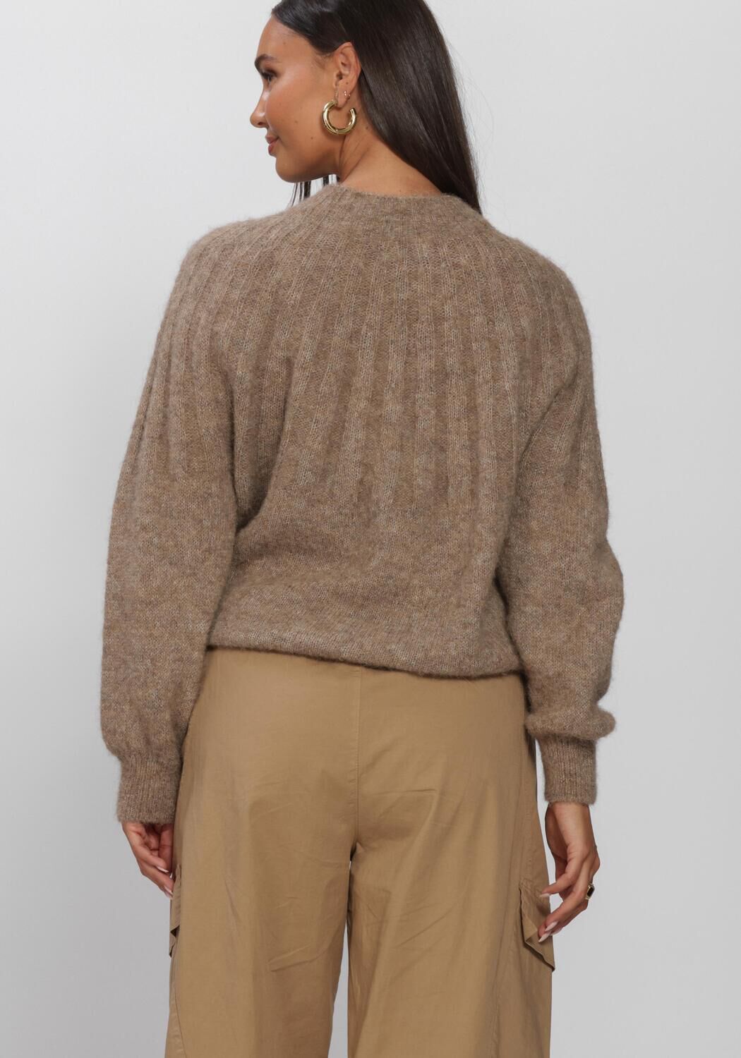 BY-BAR Pull ZOE PULLOVER en camel - large