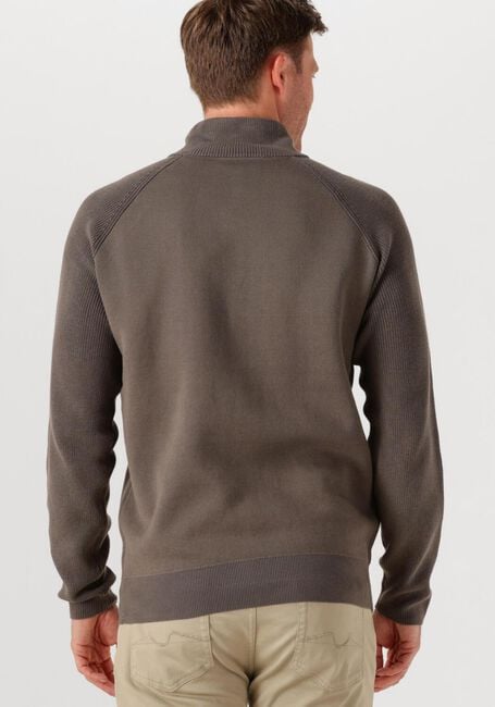 GENTI Pull TURTLE ZIP en taupe - large