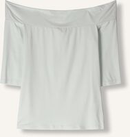 VANILIA Haut VISCOSE OFF SHOULDER SSL en bleu VANILIA Haut VISCOSE OFF SHOULDER SSL en bleu - medium