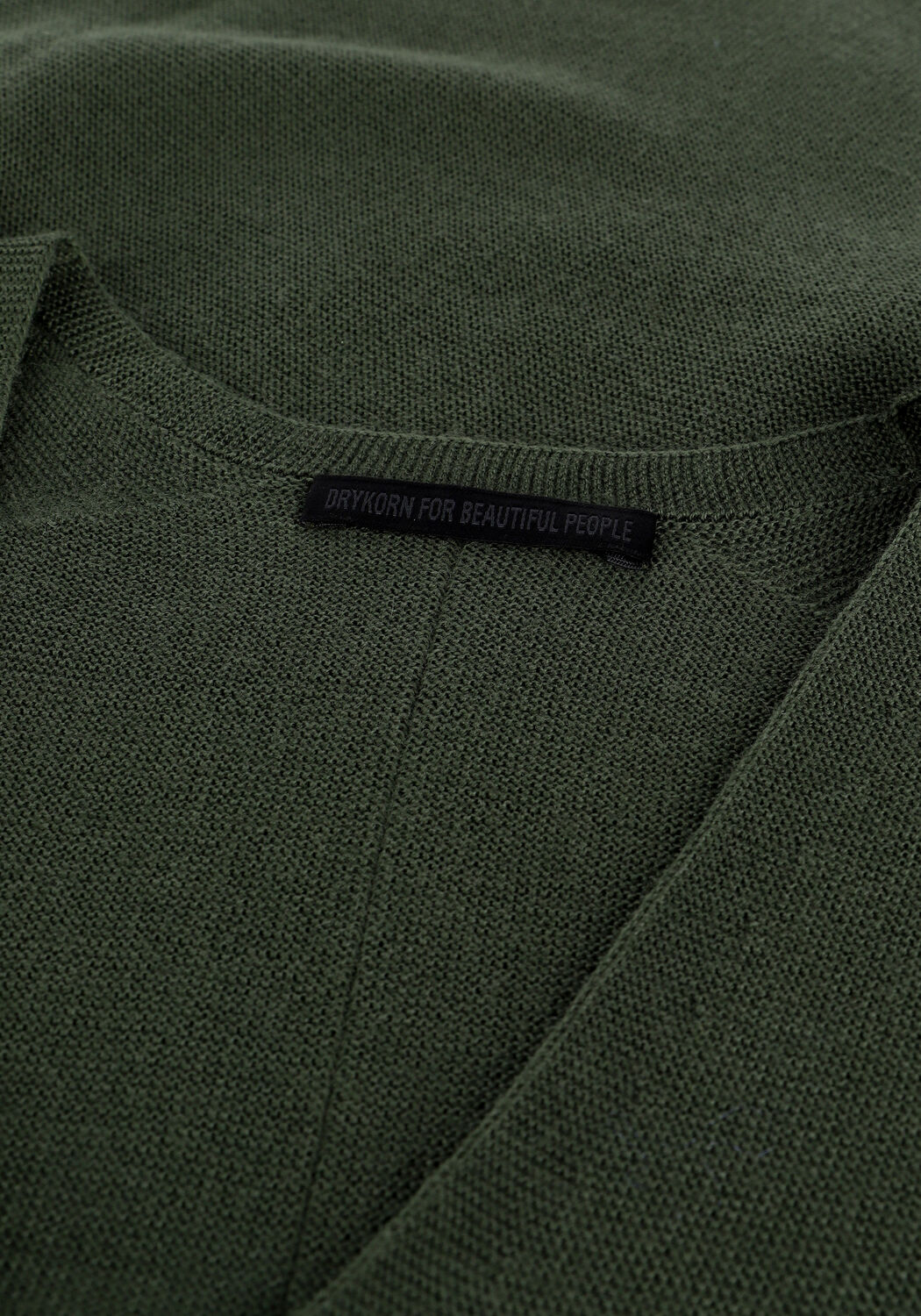 DRYKORN Pull LINNIE en vert - large