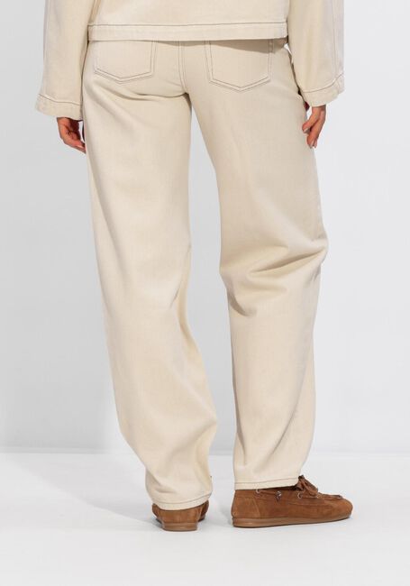 Gebroken wit ANOTHER LABEL Broeken/jumpsuits ALNAYOMI NATURAL DENIM PANTS - large